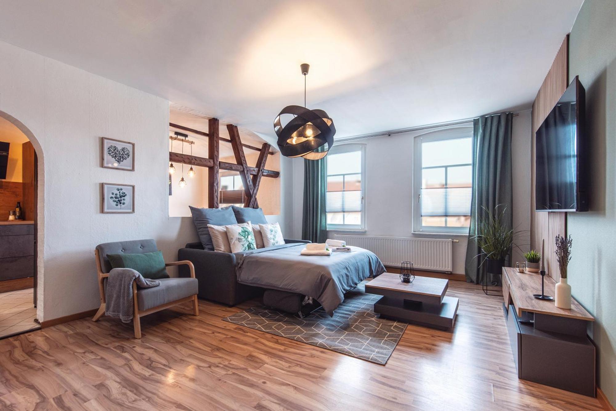 Grosszuegiges Apartment - Zentral - Kueche - Familienfreundlich Erfurt Exteriör bild