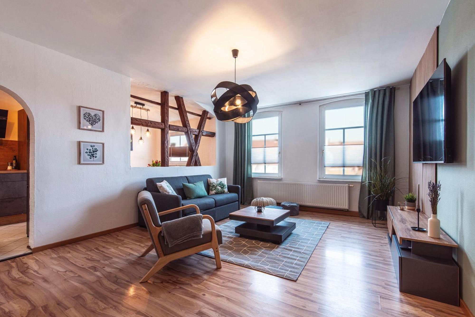 Grosszuegiges Apartment - Zentral - Kueche - Familienfreundlich Erfurt Exteriör bild